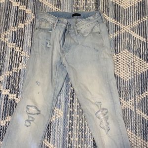 Uniqlo light blue jeans 32w